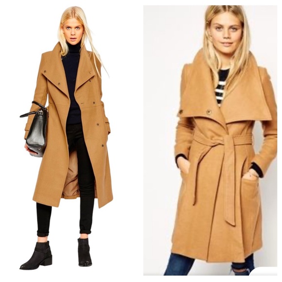 ASOS wool coat - Picture 1 of 8